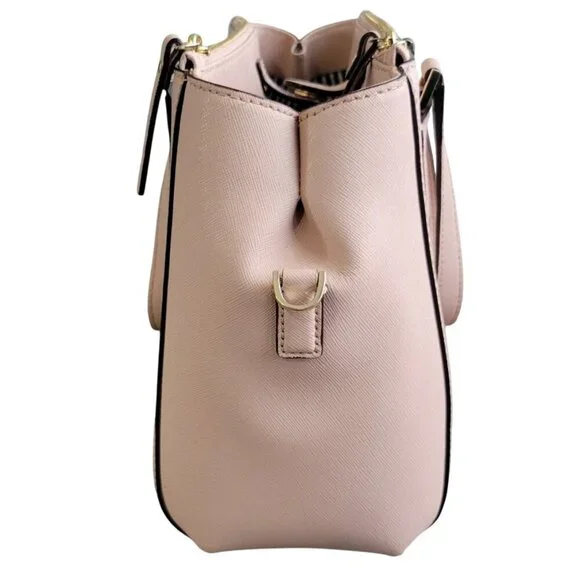 Kate Spade Pink/Blush Leather Handbag Tote Style - Picture 2 of 16
